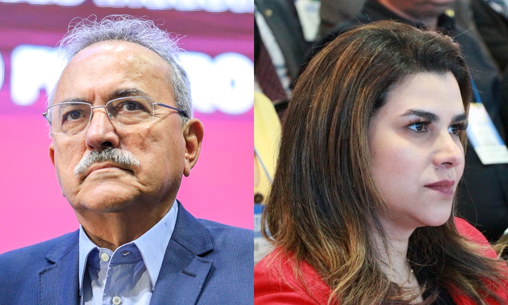 Átila Lira e Marina Santos