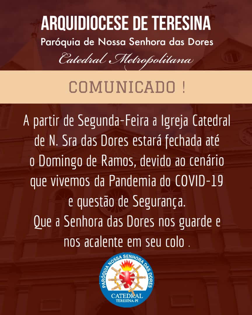 Comunicado da Arquidiocese de Teresina