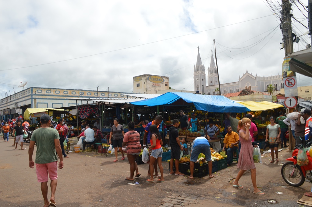 Feira de frutas em Picos