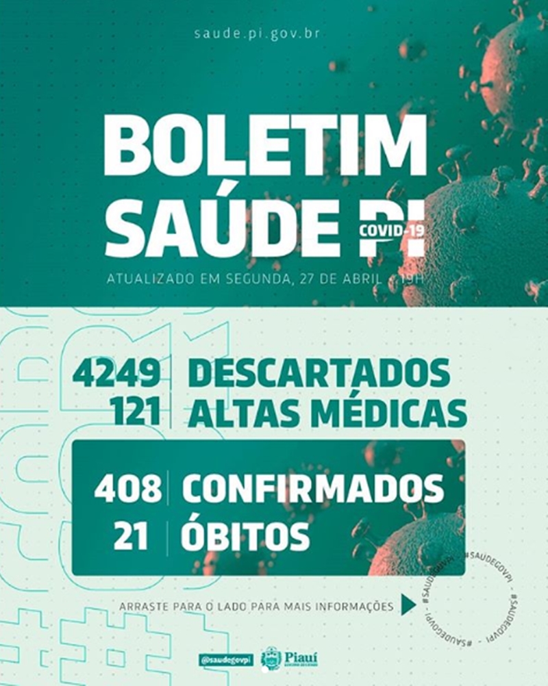 Boletim atualizado da Sesapi