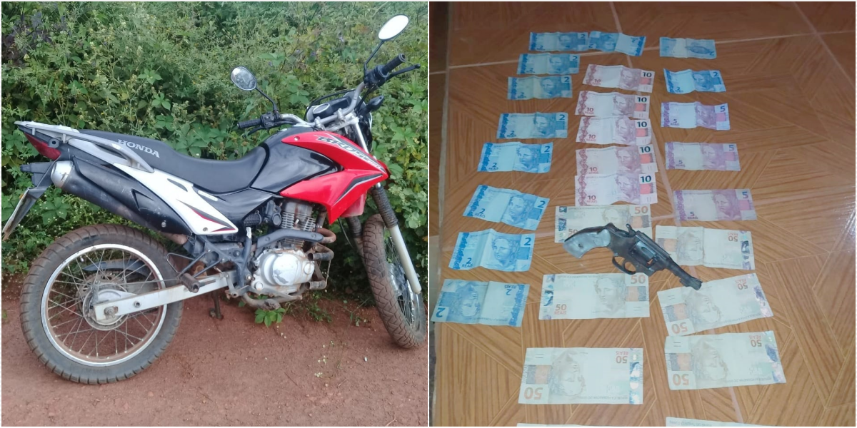 Material apreendido pela Polícia Militar de Picos