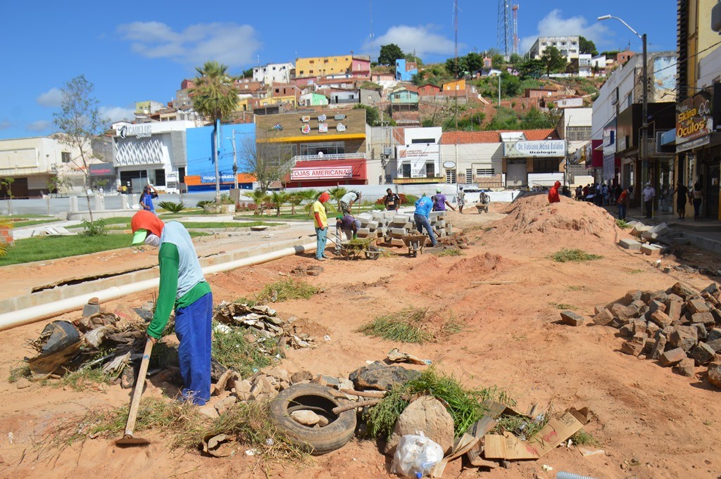 Obra deve ser concluída em quinze dias