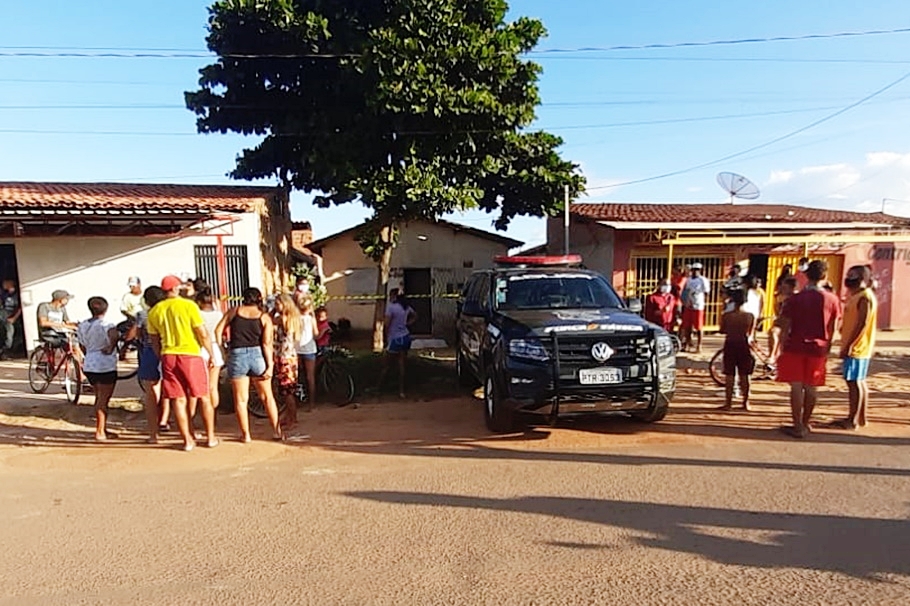Local do homícidio em Timon