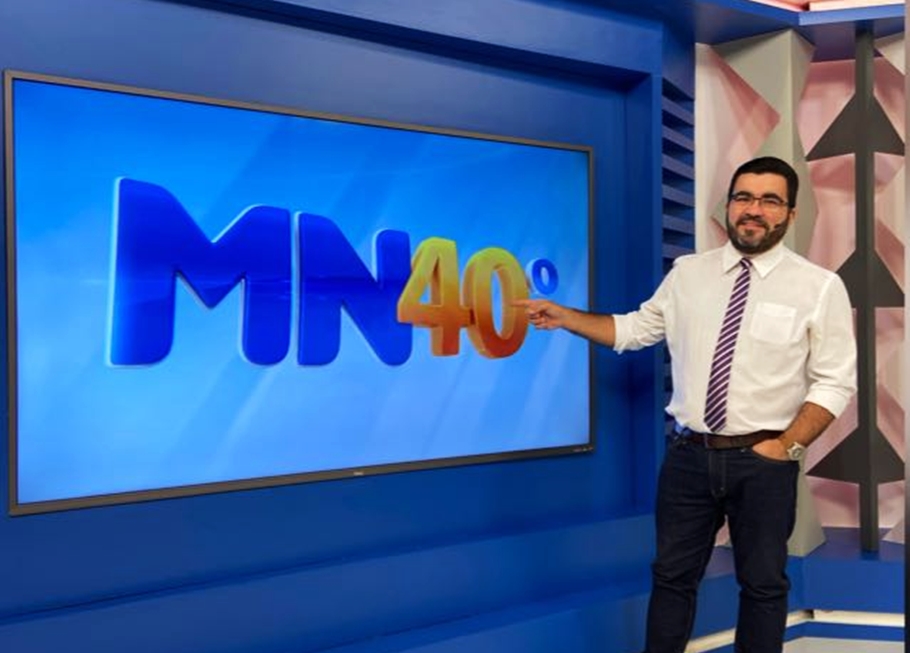 Apresentador Luiz Fortes