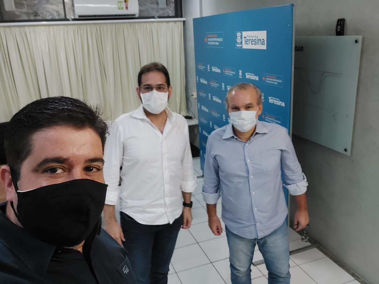 Encontro Luís André, Daniel França e Firmino Filho