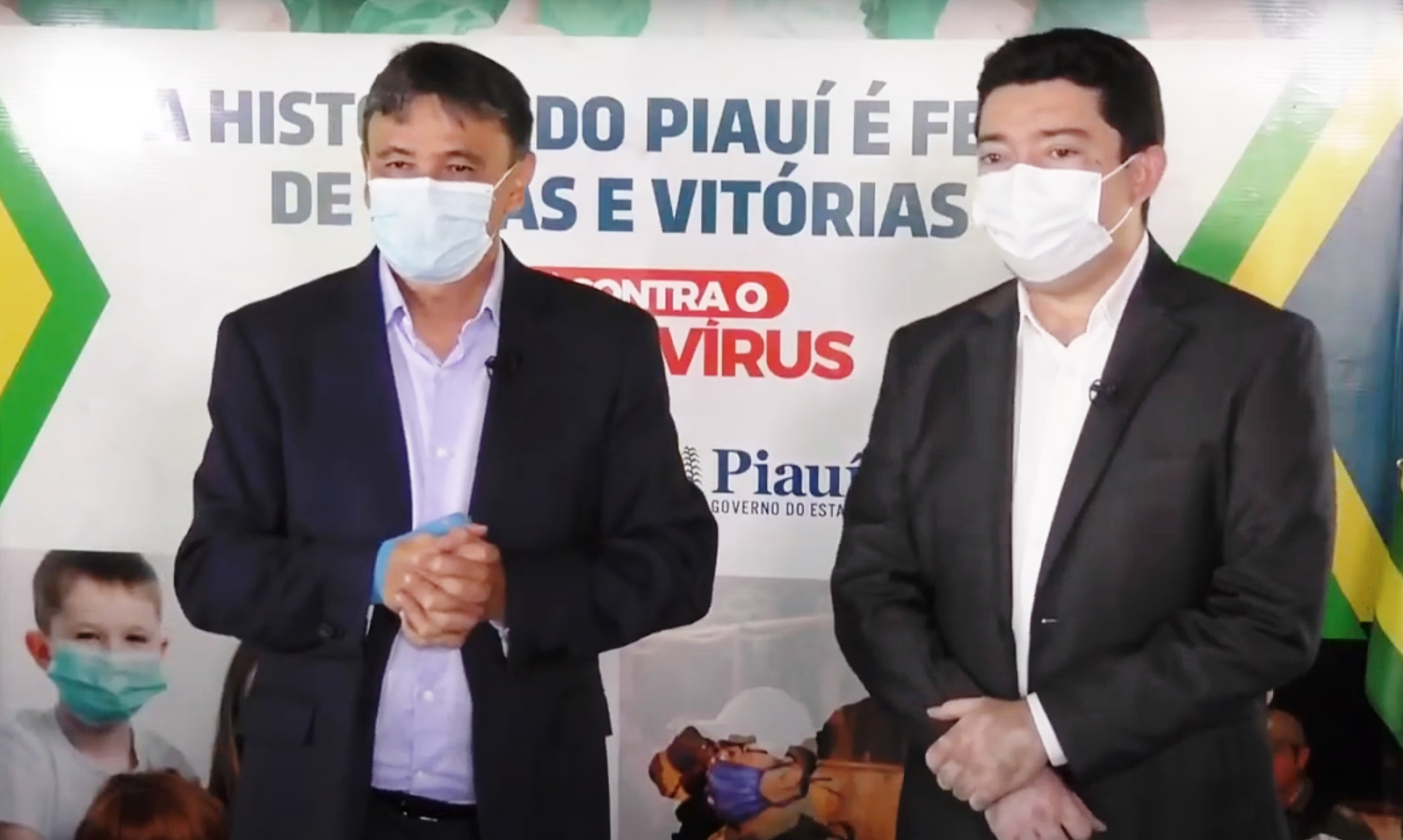 Wellington Dias e Ellen Gera