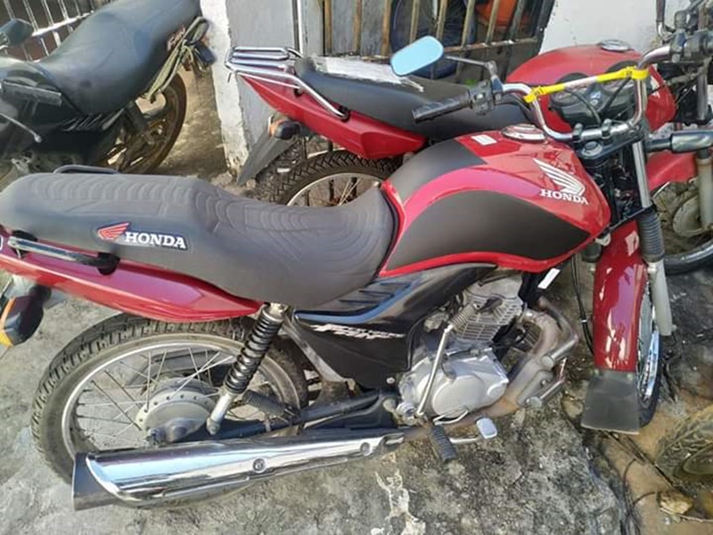 Moto foi recuperada
