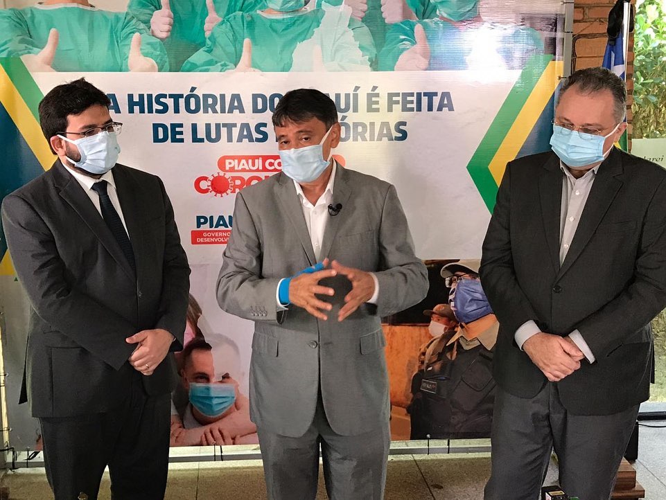 Rafael Fonteles, Wellington Dias e Florentino Neto