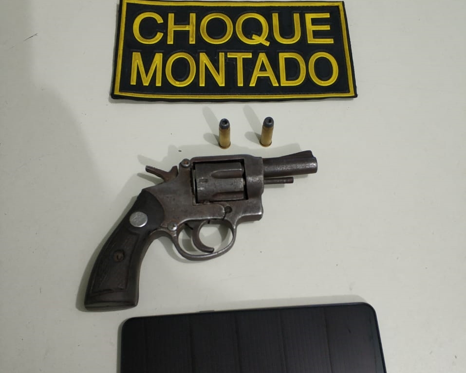 Arma de fogo apreendida no Planalto Uruguai