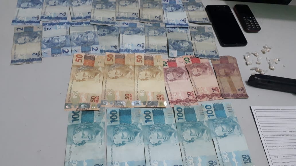 Dinheiro apreendido