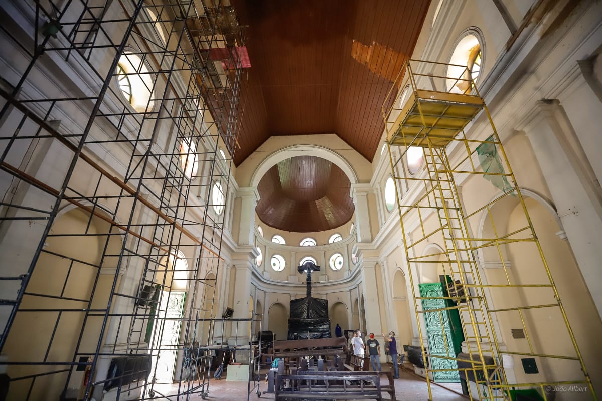 Reforma na Igreja São Benedito