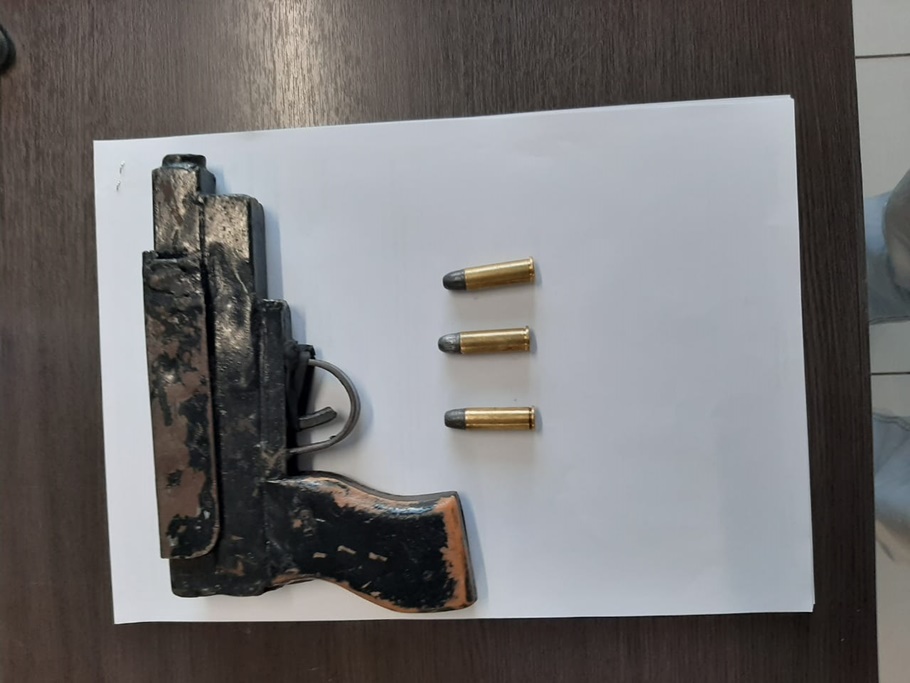 Arma apreendida pela Polícia Civil do Maranhão