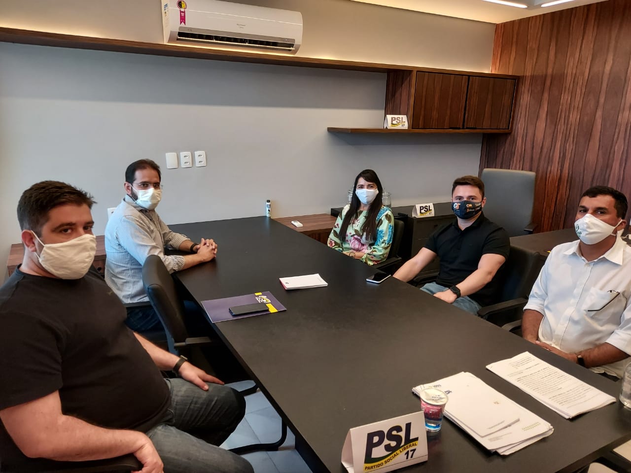 Reunião da sede do PSL