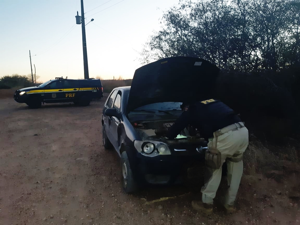 PRF prende homem acusado de receptação na BR 135