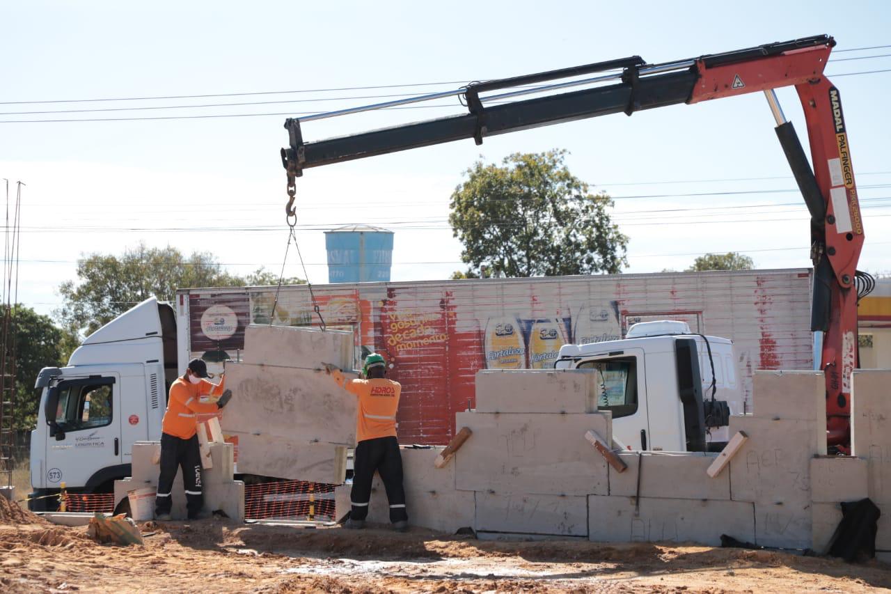 Obra na BR 316
