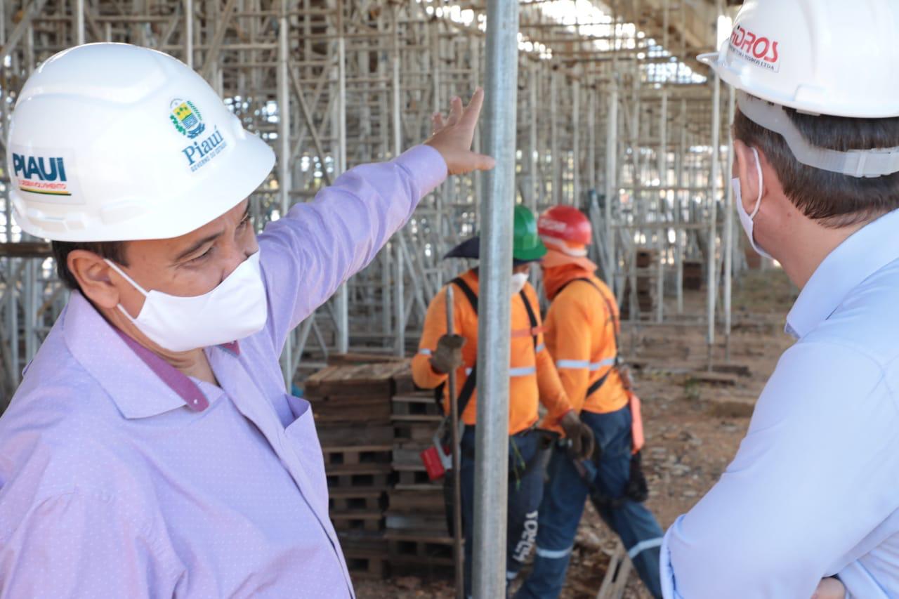 Wellington Dias acompanha retomada das obras duplicação da BR 316 