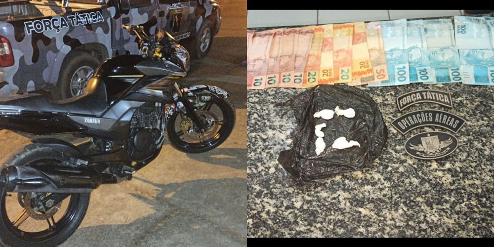 Força Tática de Valença do Piauí prende acusado de tráfico