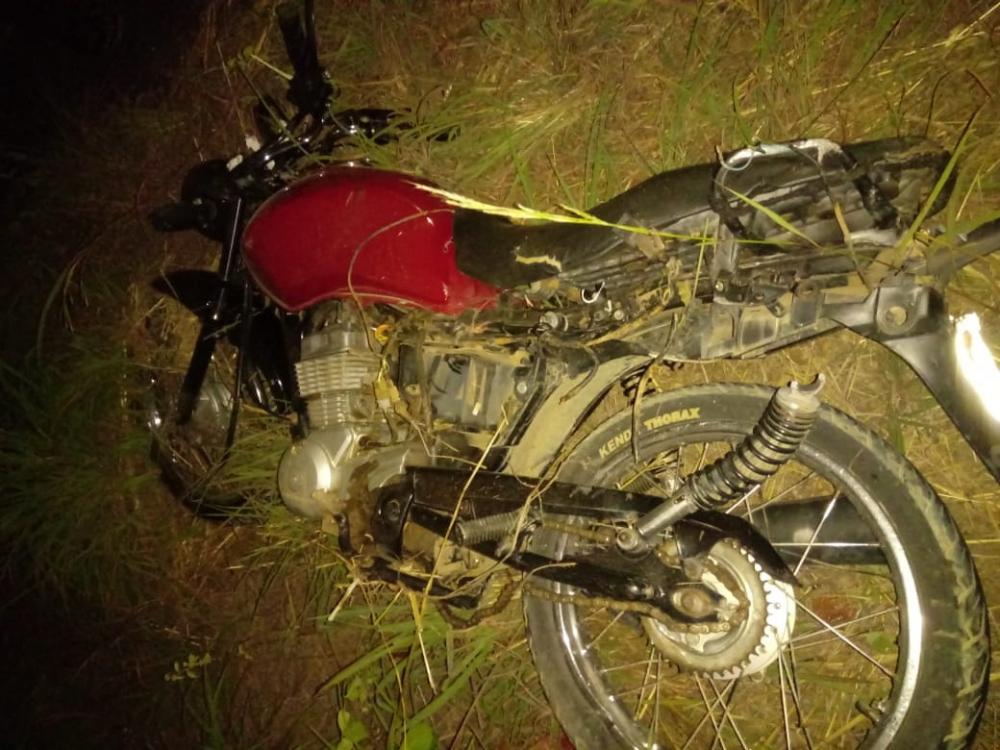 Suspeito de latrocínio toma moto de assalto e sofre acidente na BR 343