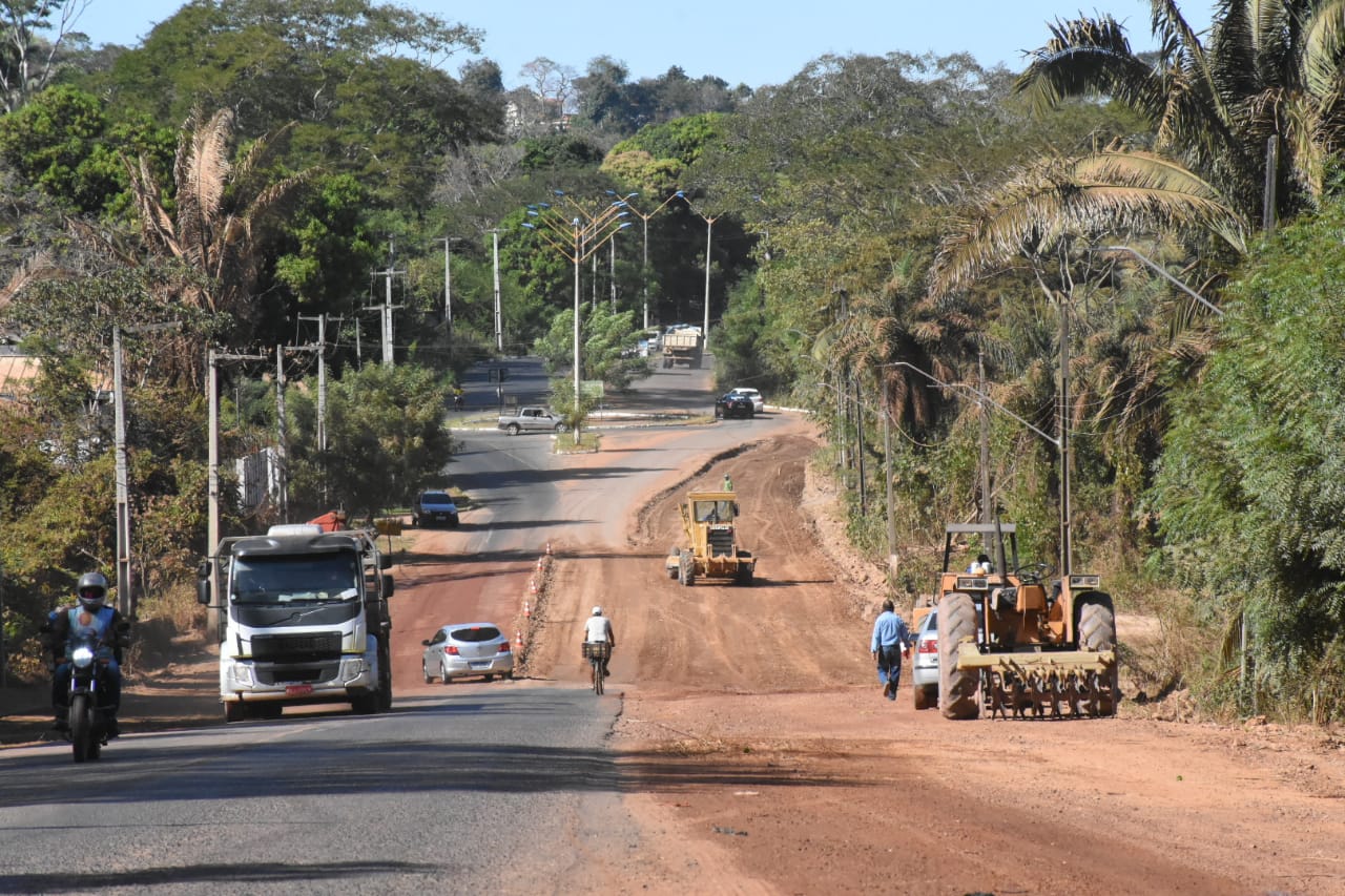 Obra de duplicação da PI-112 