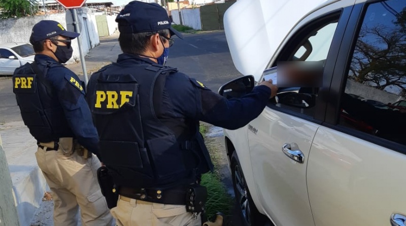 Veículo apreendido na BR 316 em Teresina