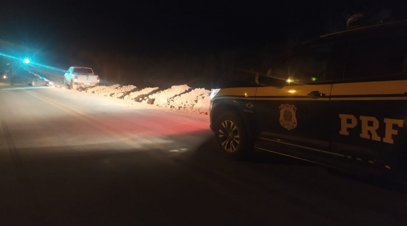 Amarok de empresário encontrada na BR 135 