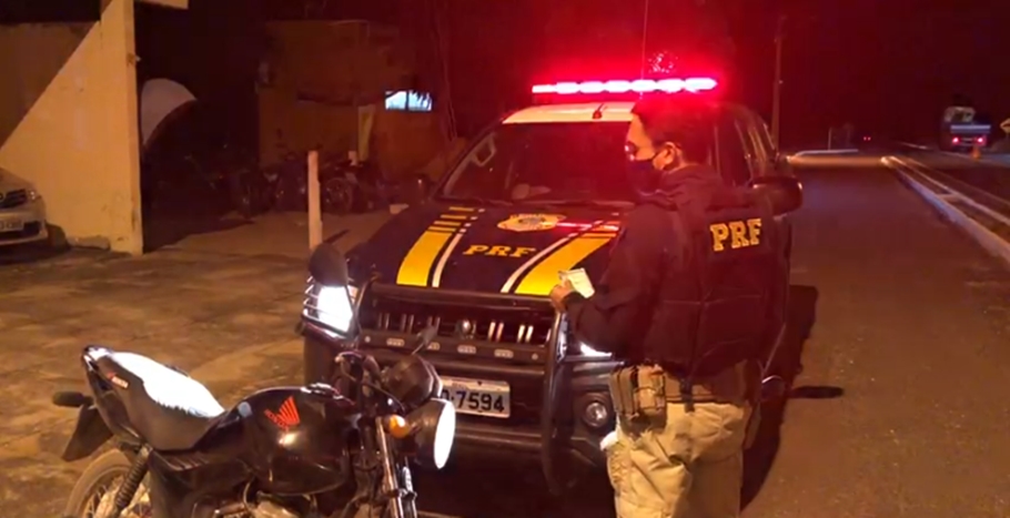 Abordagem da PRF em Alegrete do Piauí