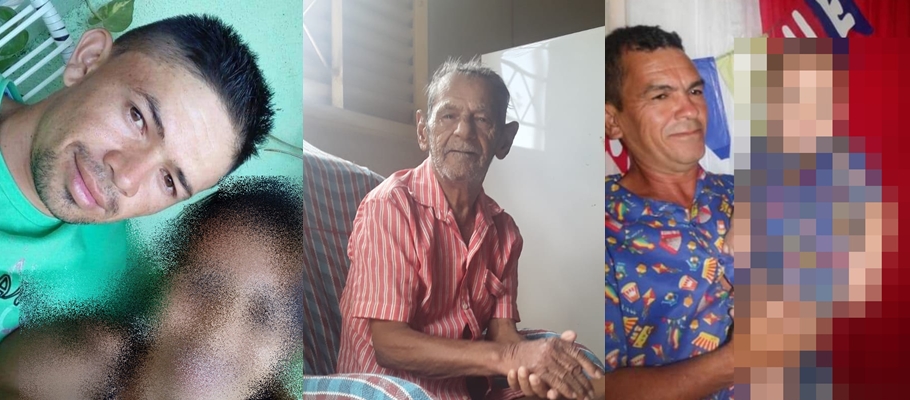 Balbino Sousa, Bernaldino Isidório e José Leôncio