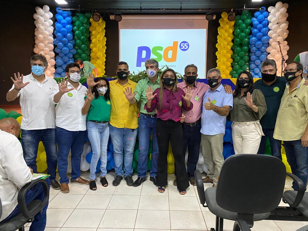 João Mádison na convenção do PSD