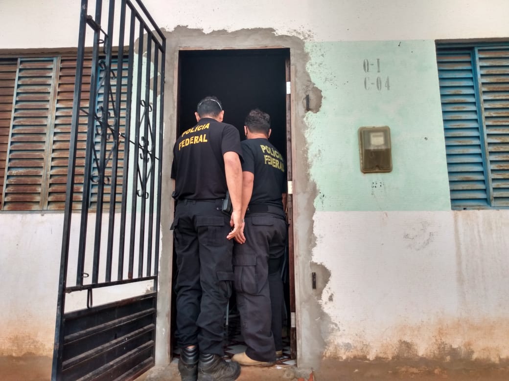 Polícia Federal cumpre mandado de busca