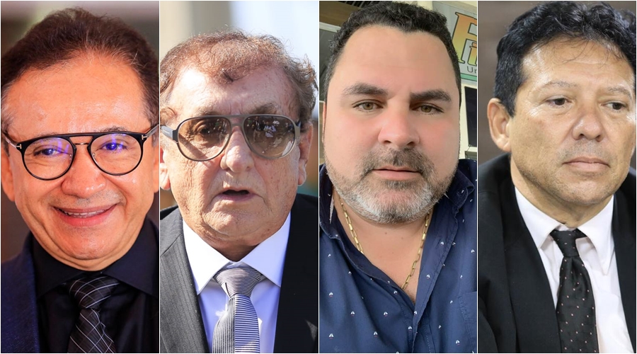 Candidatos em Parnaíba: Dr. Hélio, Mão Santa, Samaronne e Romualdo Seno