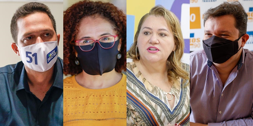 Major Diego, Lucineide Barros, Simone Pereira e Fábio Sérvio