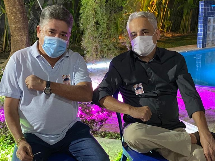 João Mádison (MDB) e Robert Rios (PSB)