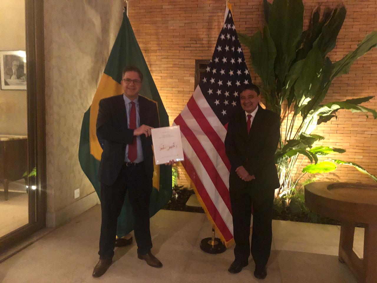 Encontro do governador com o embaixador