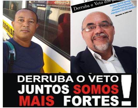 Professor Wilk e Celso Oliveira