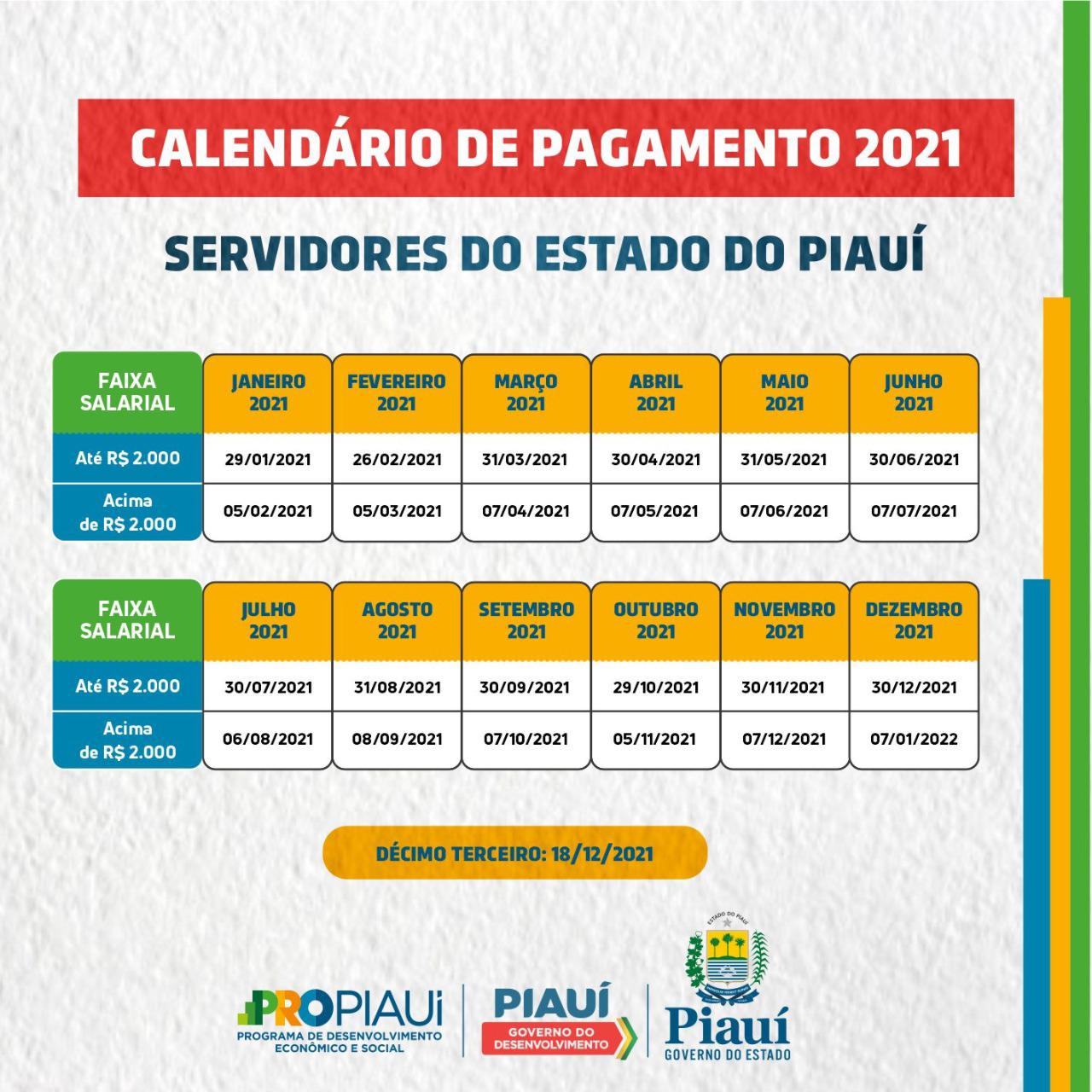 Novo calendário