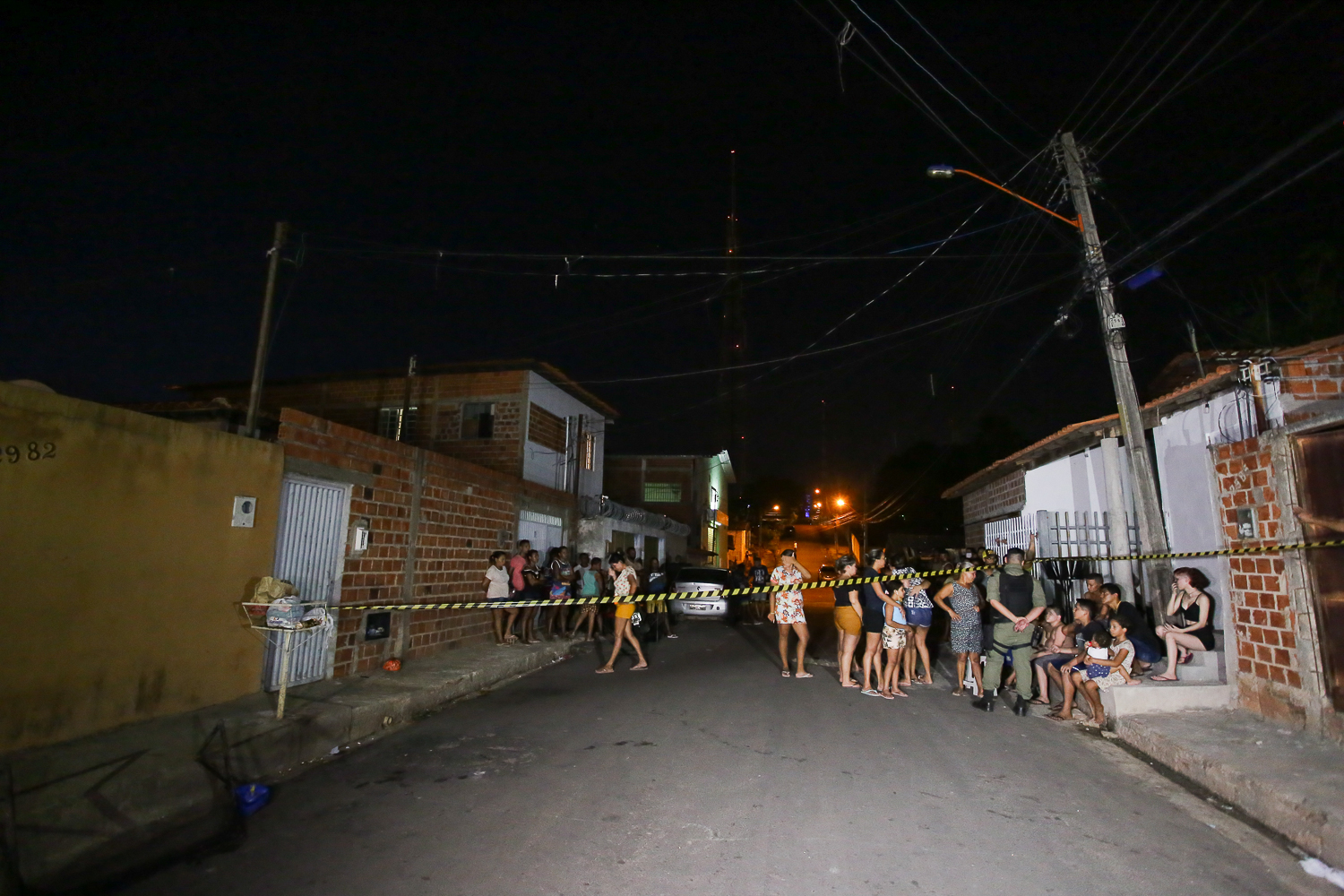 Rua professor Alceu Brandão no monte castelo