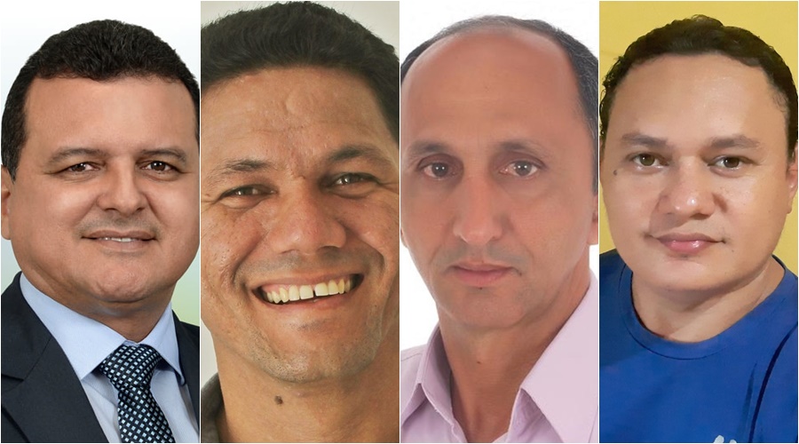 Oliveira Júnior (PT), Veim da Fetraf (PL), Chiquinho Aguiar (PSC) e Antônio Mattos