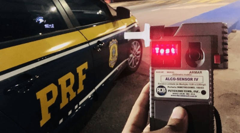 Motorista foi submetido ao teste de alcoolemia