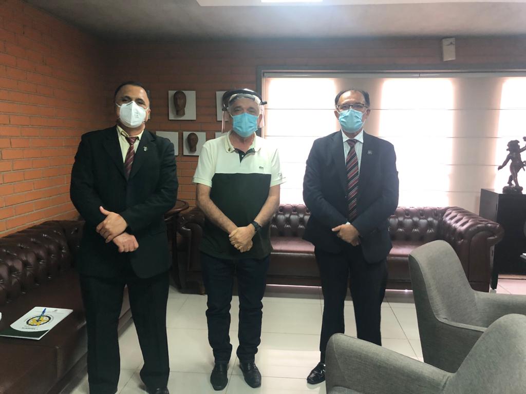 José Paulo Oliveira, Themístocles Filho e Jacinto Teles