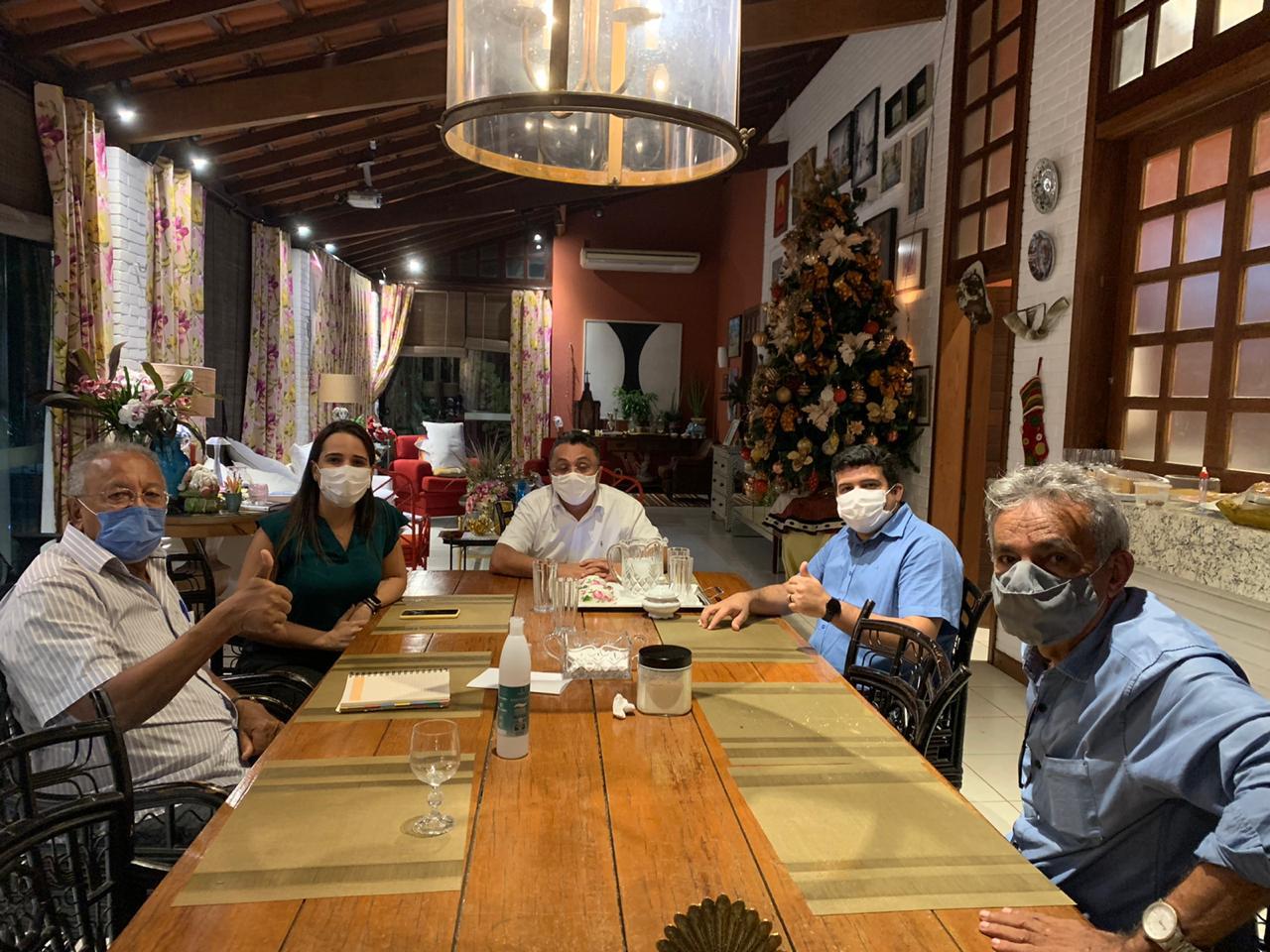 Bancada do PT reunida com Dr. Pessoa